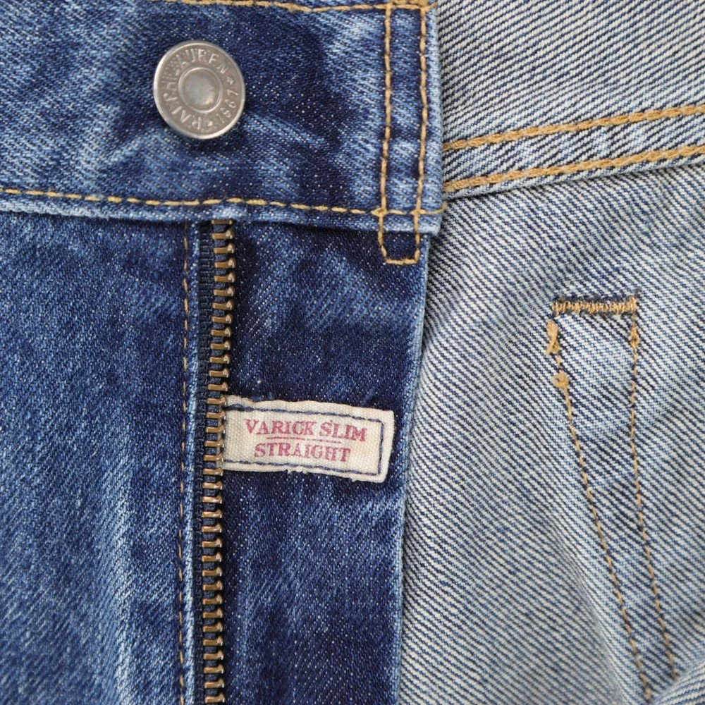 Polo Ralph Lauren Varick Slim Straight Mens Cotton Blue Jeans 36x30